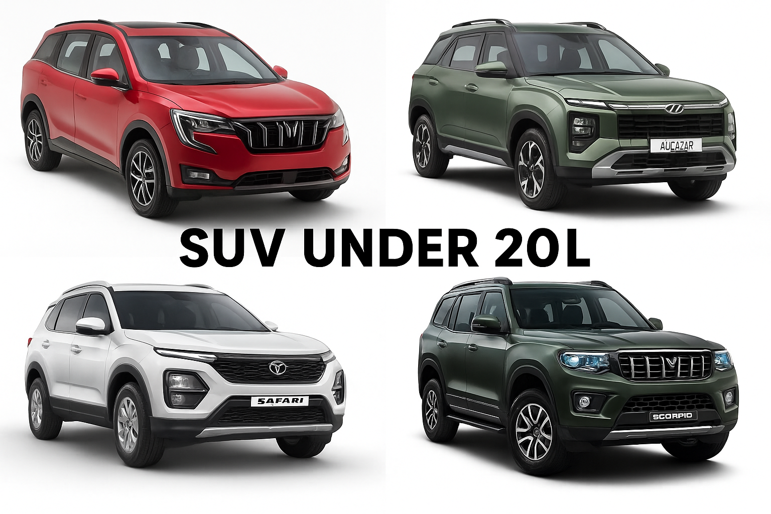 Affordable SUVs for Indian Middle-Class Families