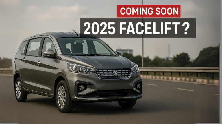 maruti suzuki ertiga facelift 2025